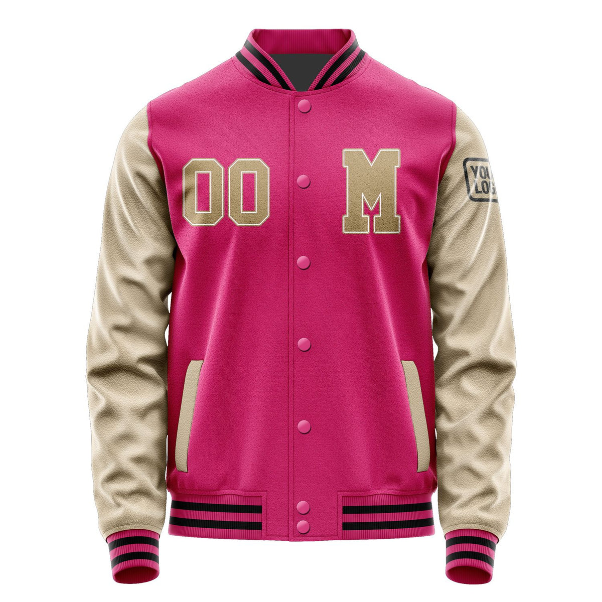 Custom Pink Light Khaki Jacket Jb1313251317251817