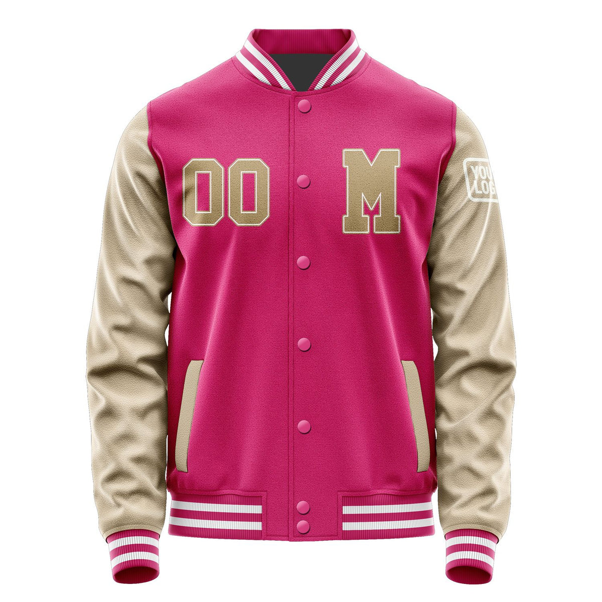 Custom Pink Light Khaki Jacket Jb1313251318251818