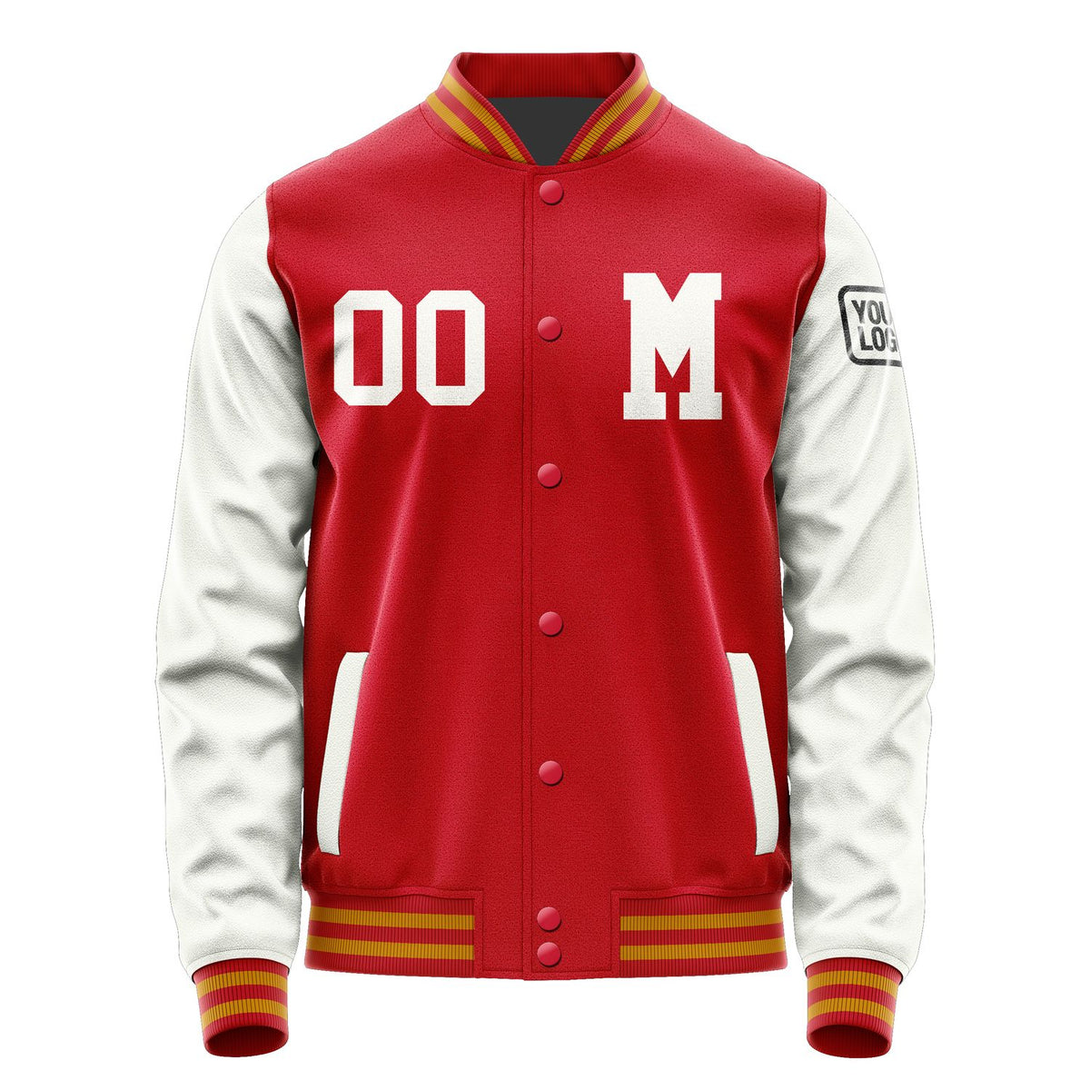 Custom Red White Jacket Jb1414181419181817