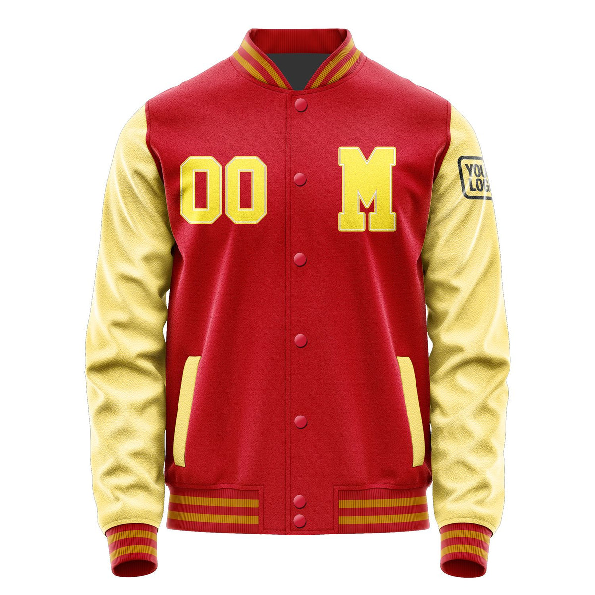 Custom Red Light Yellow Jacket Jb1414261419261817