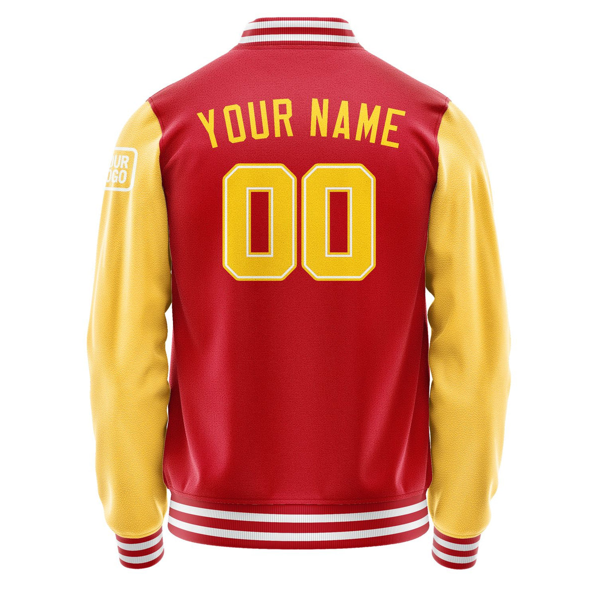 Custom Red Gold Jacket Jb1414301418301818