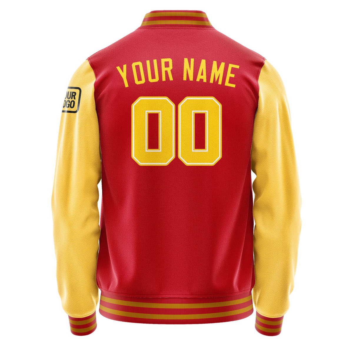 Custom Red Gold Jacket Jb1414301419301817