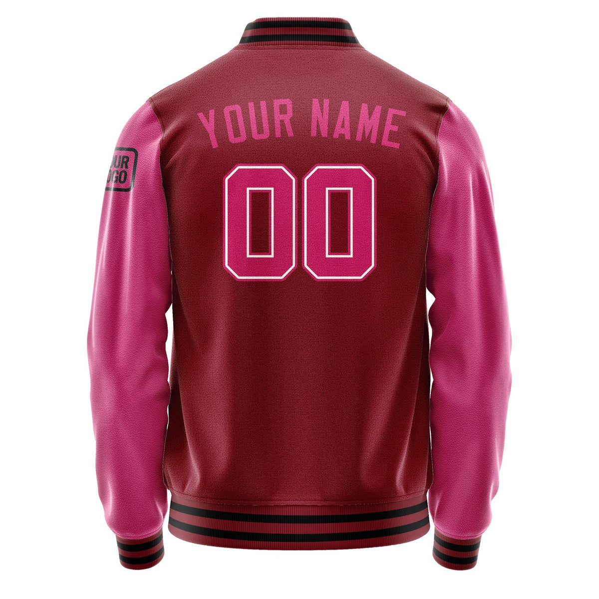 Custom Crimson Red Pink Jacket Jb1515131517131817