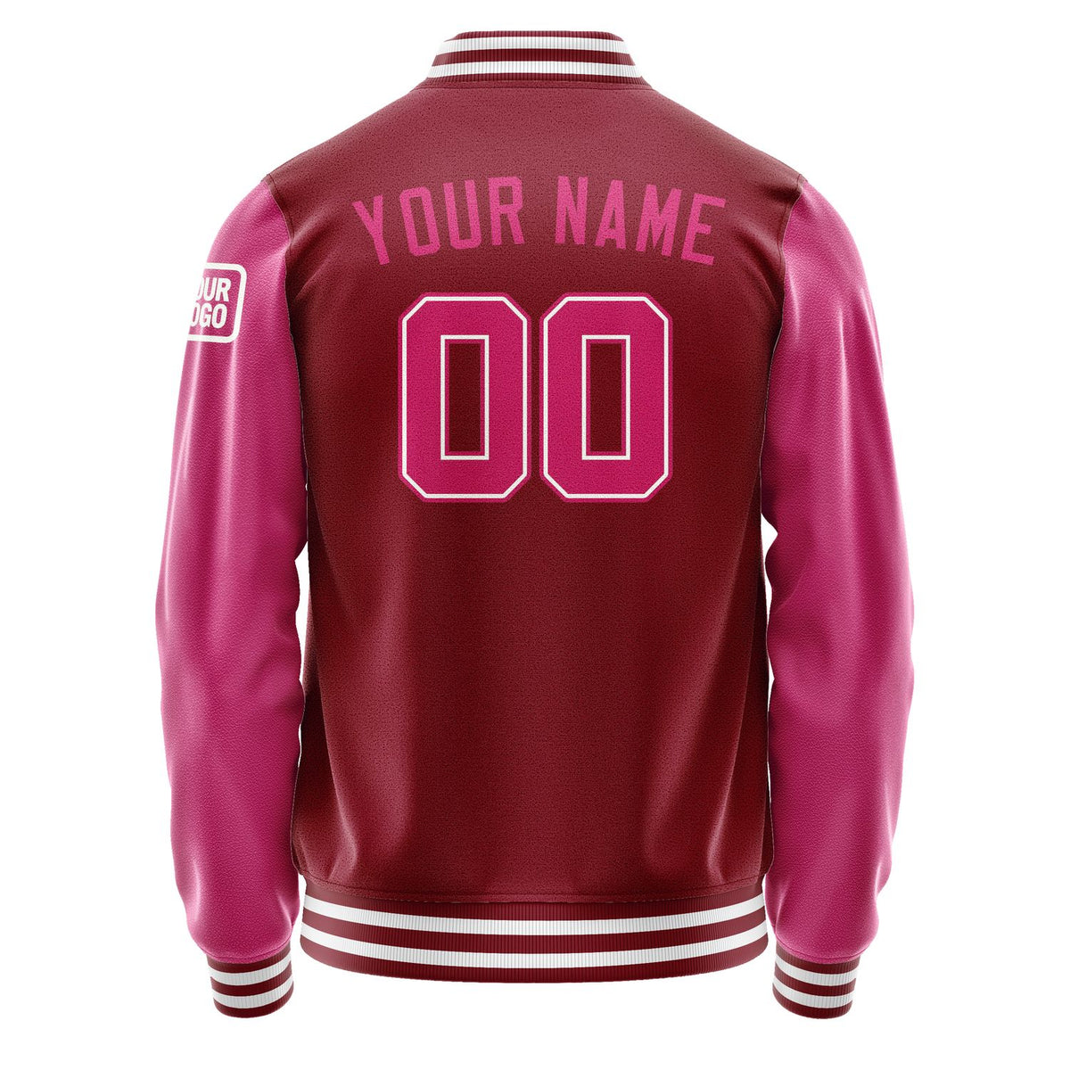 Custom Crimson Red Pink Jacket Jb1515131518131818