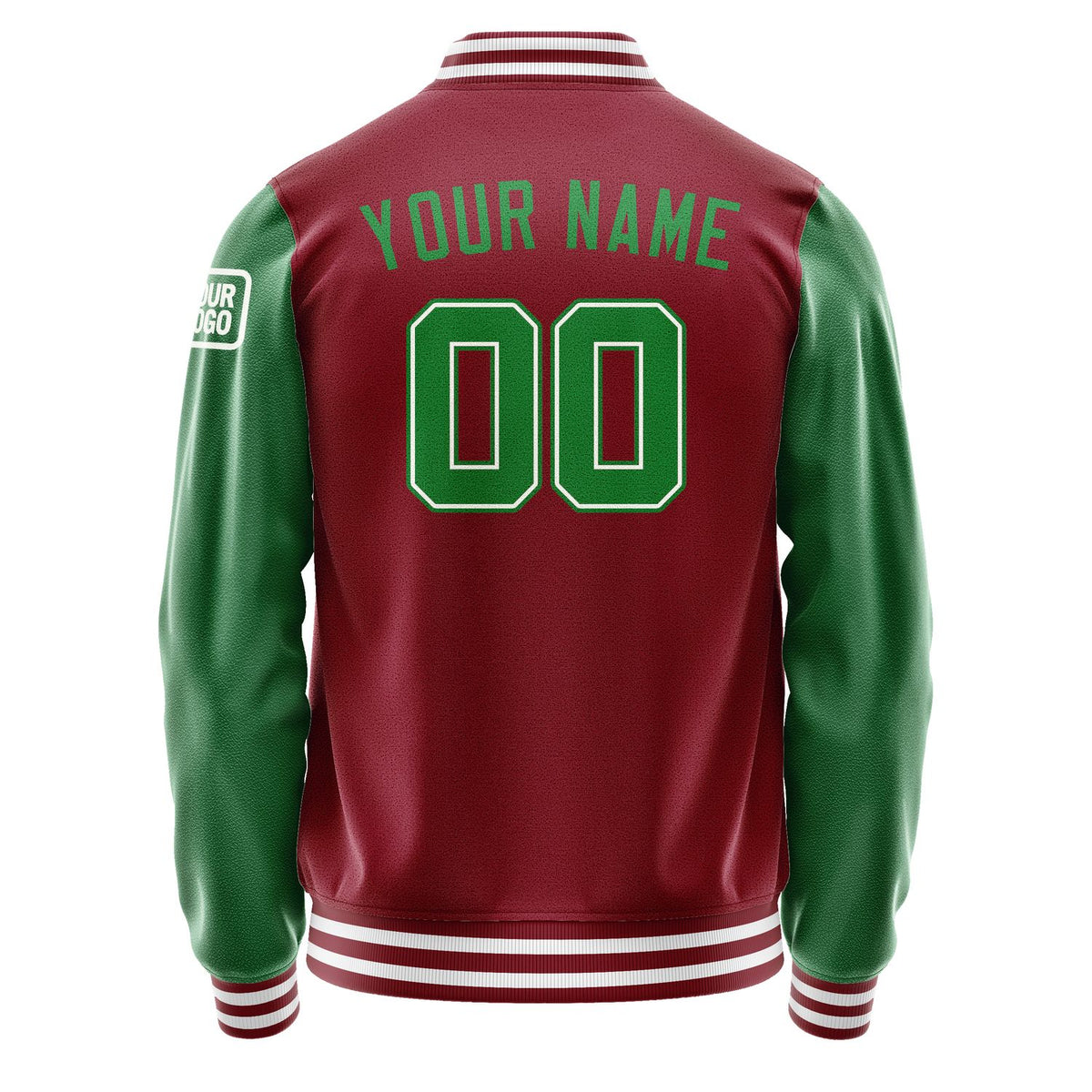 Custom Crimson Red Emerald Green Jacket Jb1515241518241818