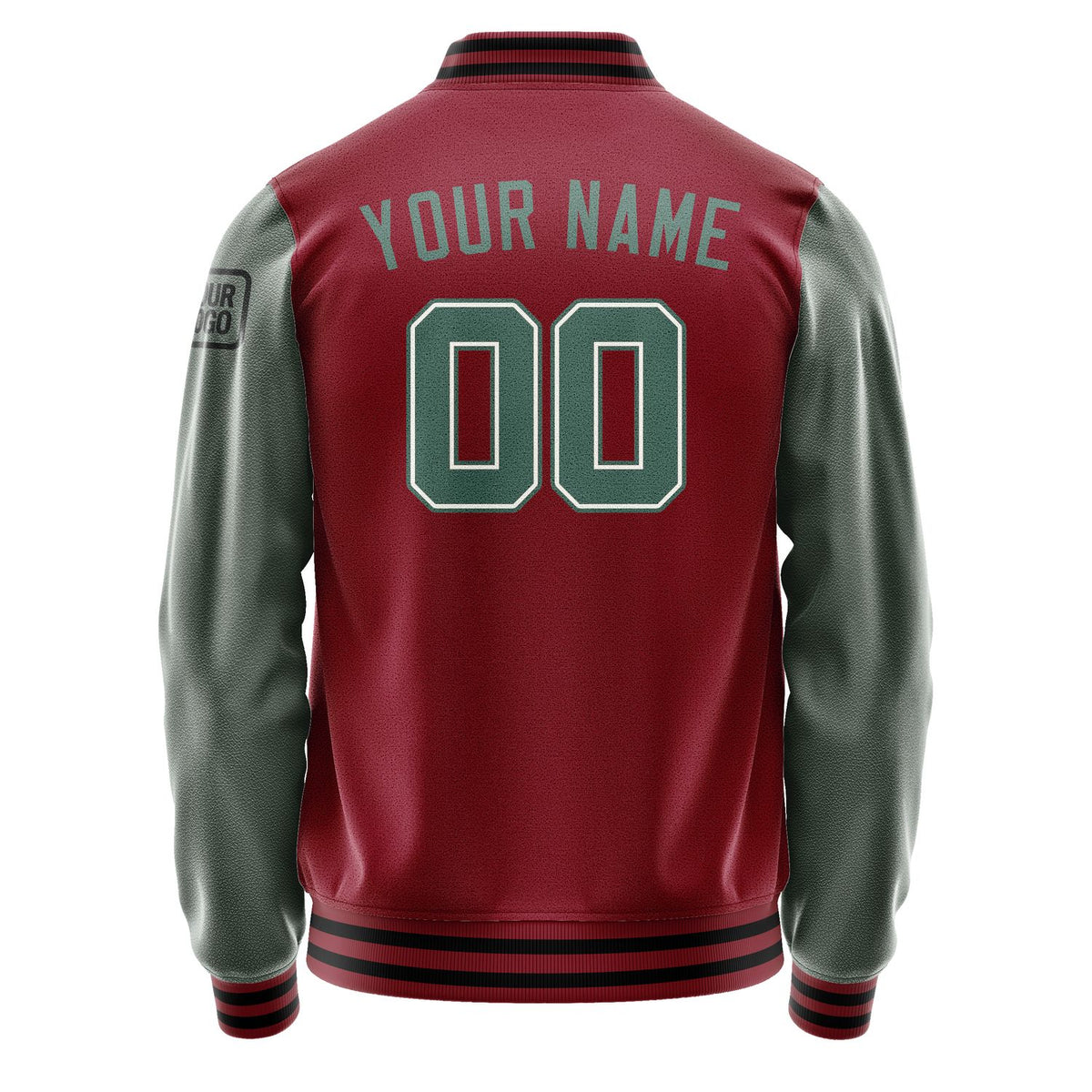 Custom Crimson Red Blue Green Jacket Jb1515271517271817