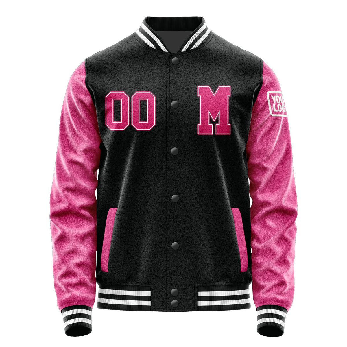 Custom Black Pink Jacket Jb1717131718131818