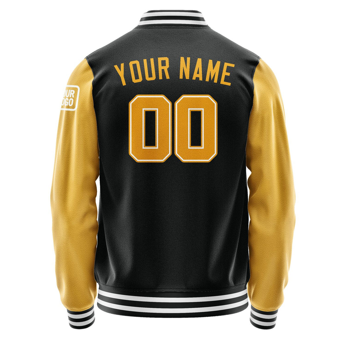 Custom Black Yellow Jacket Jb1717191718191818