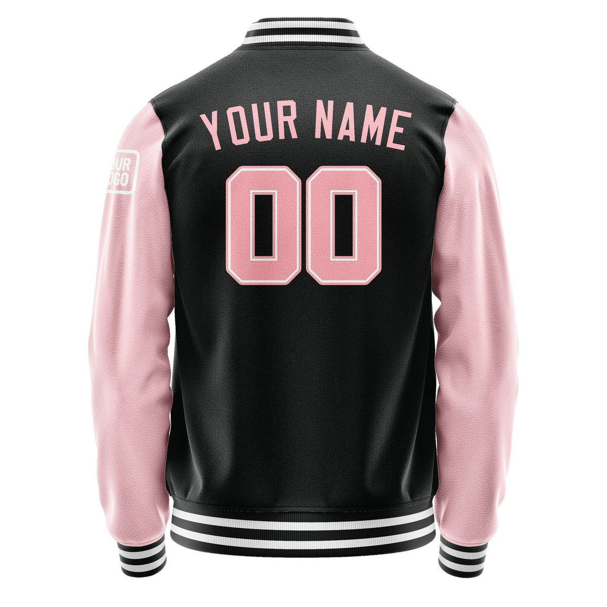 Custom Black Light Pink Jacket Jb1717211718211818