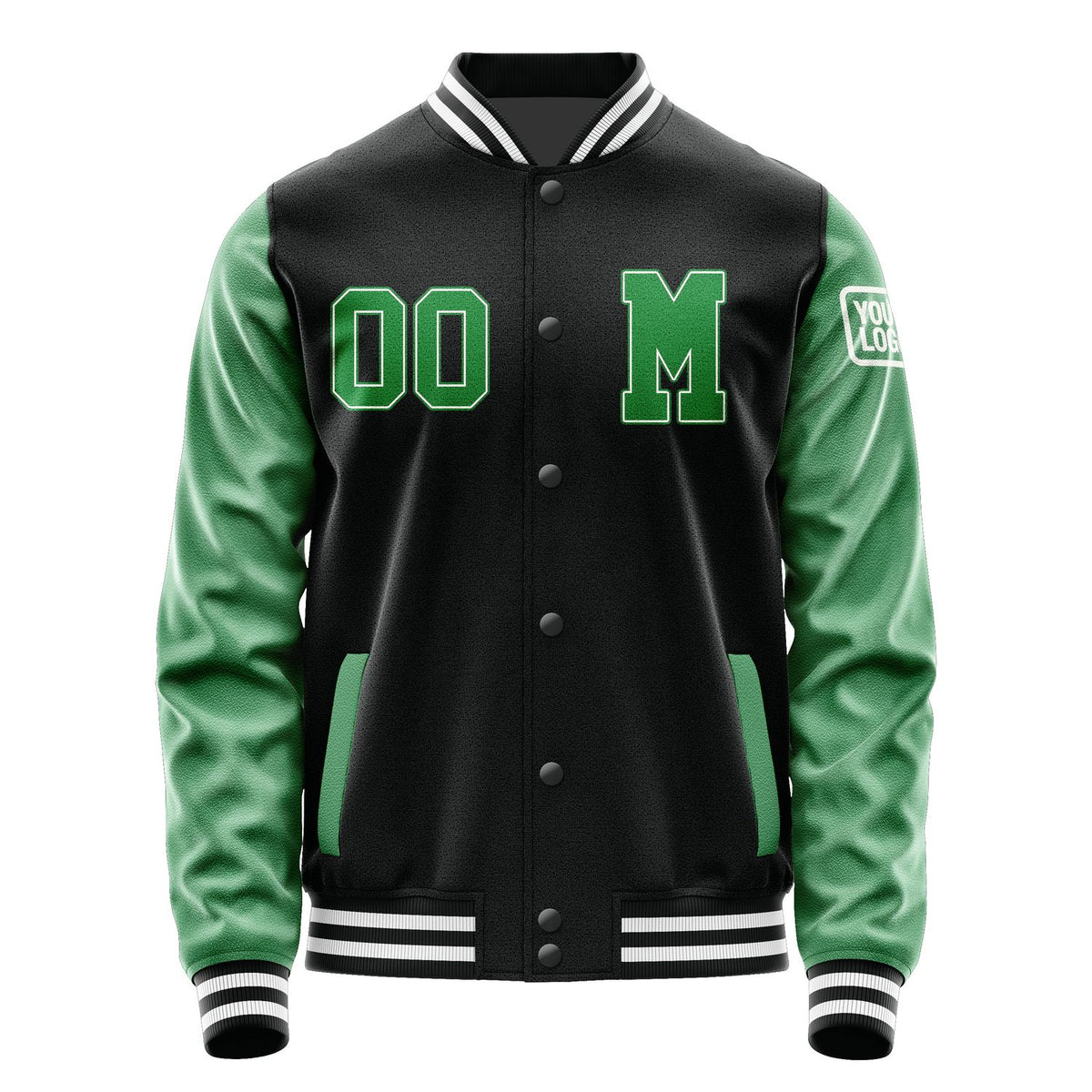 Custom Black Emerald Green Jacket Jb1717241718241818