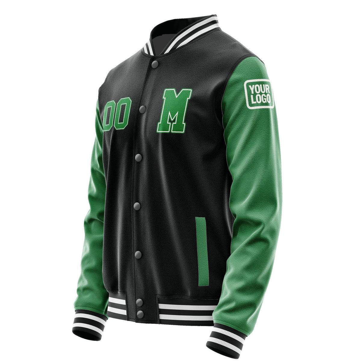 Custom Black Emerald Green Jacket Jb1717241718241818