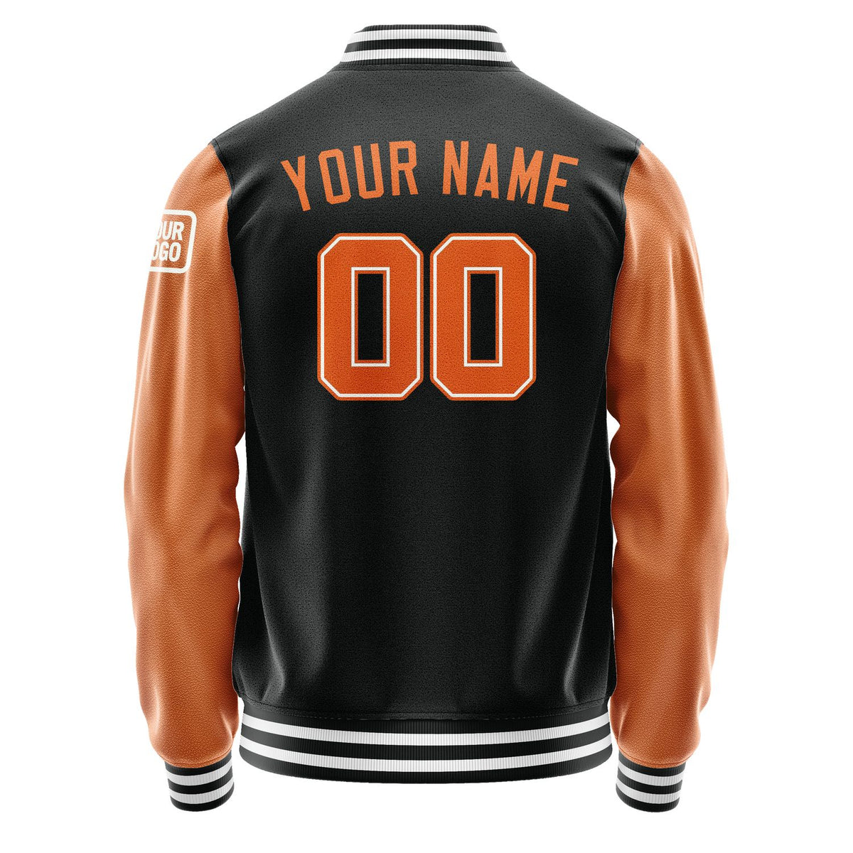 Custom Black Orange Jacket Jb1717281718281818