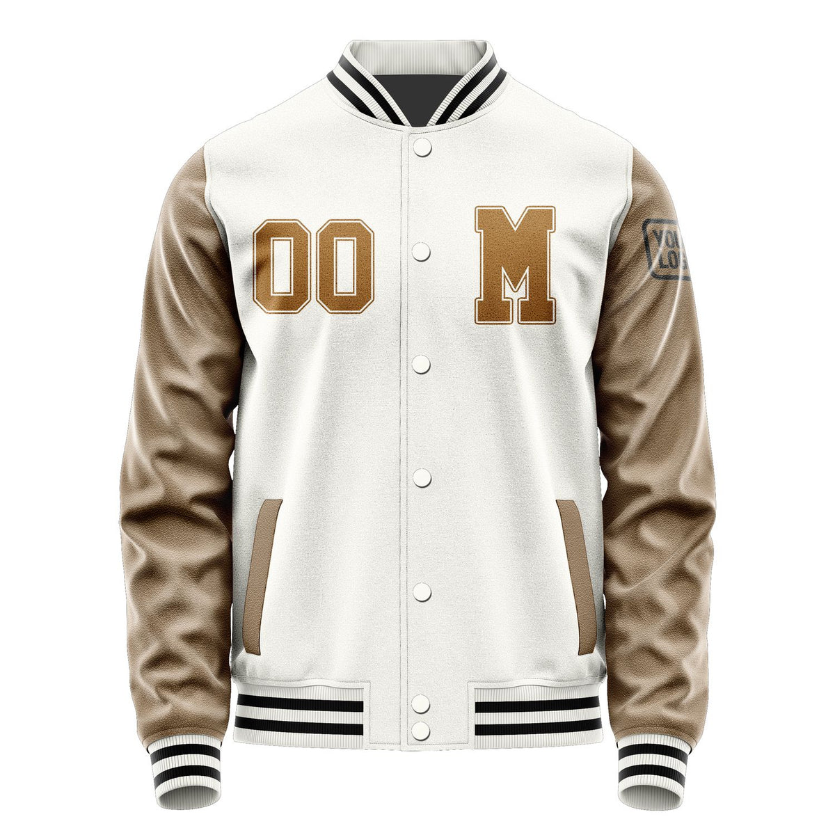 Custom White Khaki Jacket Jb1818221817221817