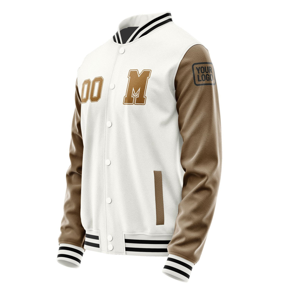 Custom White Khaki Jacket Jb1818221817221817