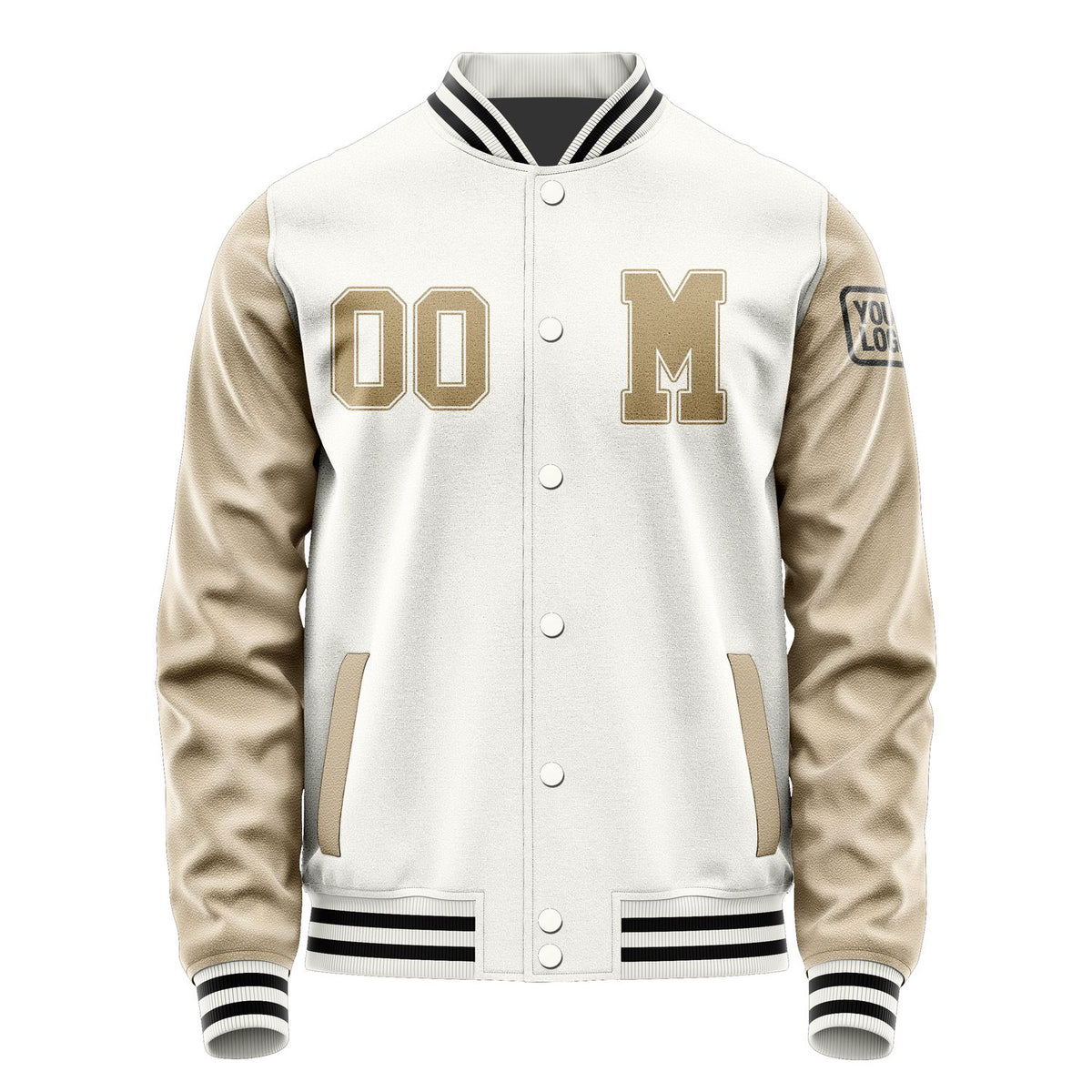 Custom White Light Khaki Jacket Jb1818251817251817