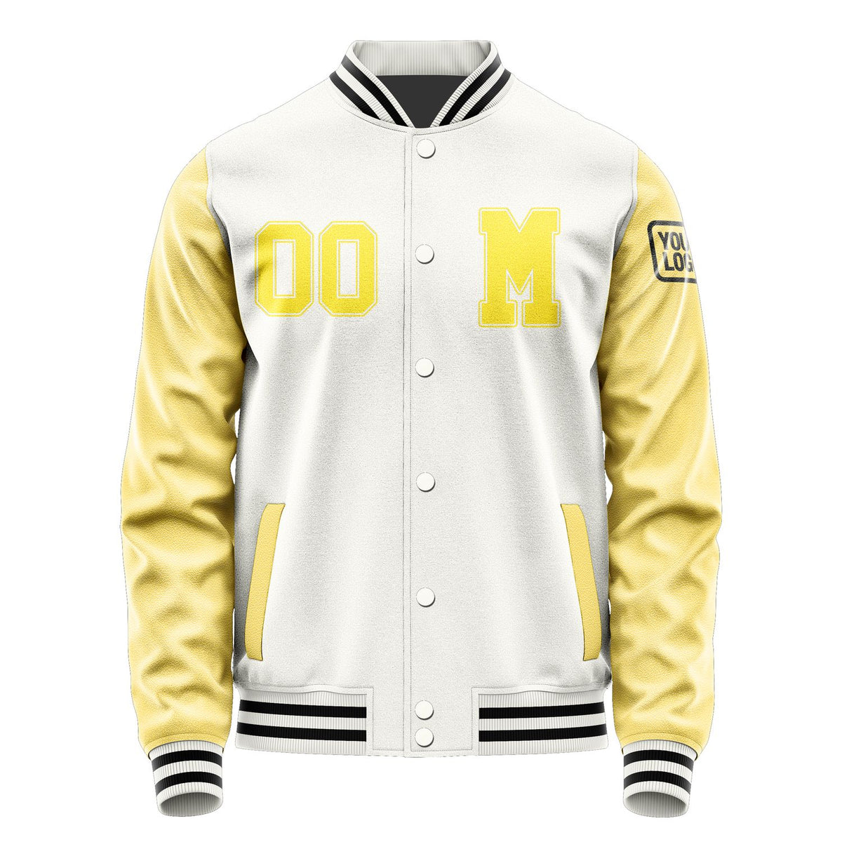 Custom White Light Yellow Jacket Jb1818261817261817