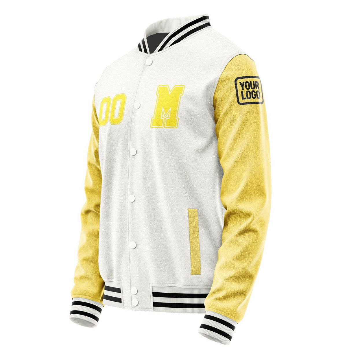 Custom White Light Yellow Jacket Jb1818261817261817