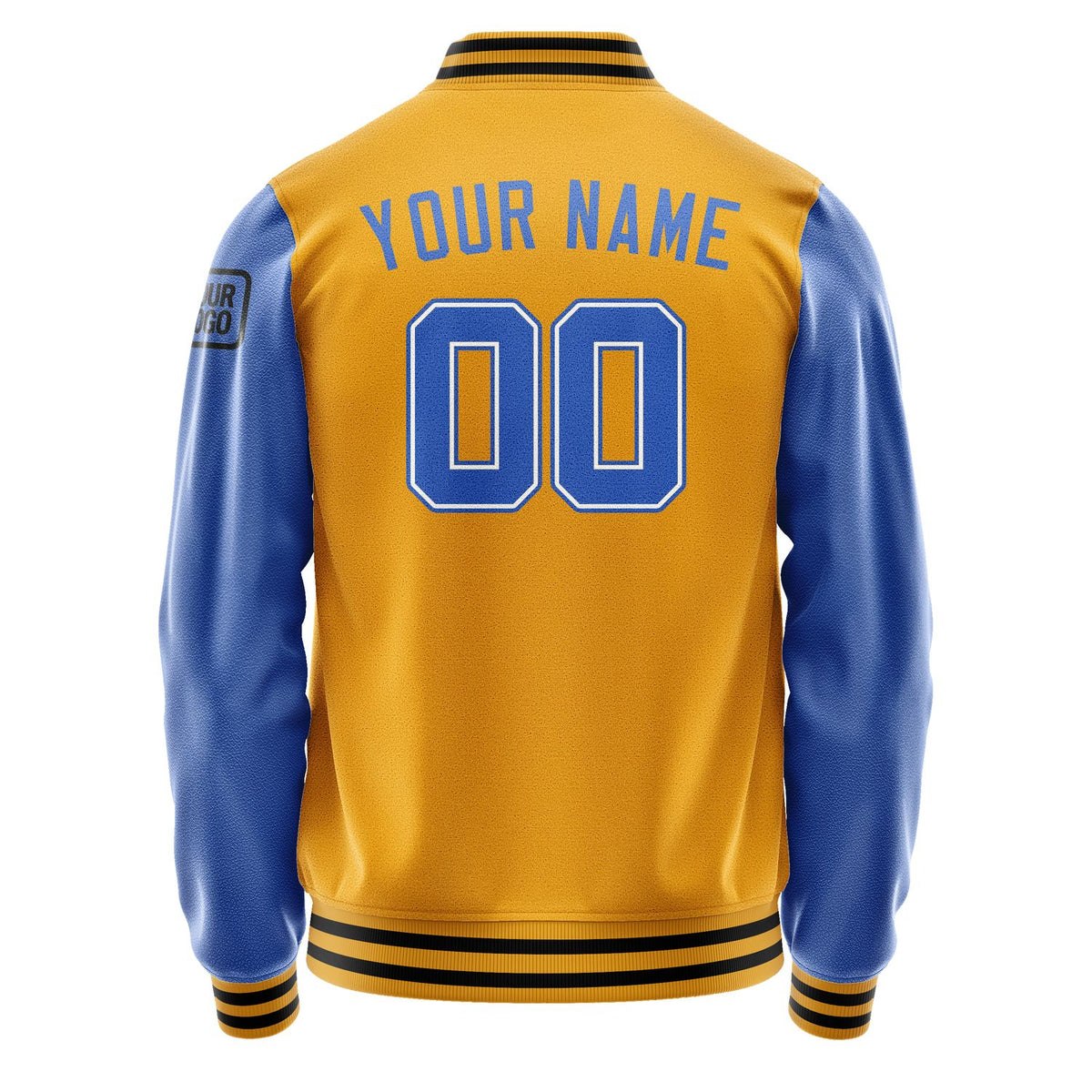 Custom Yellow Sky Blue Jacket Jb1919091917091817