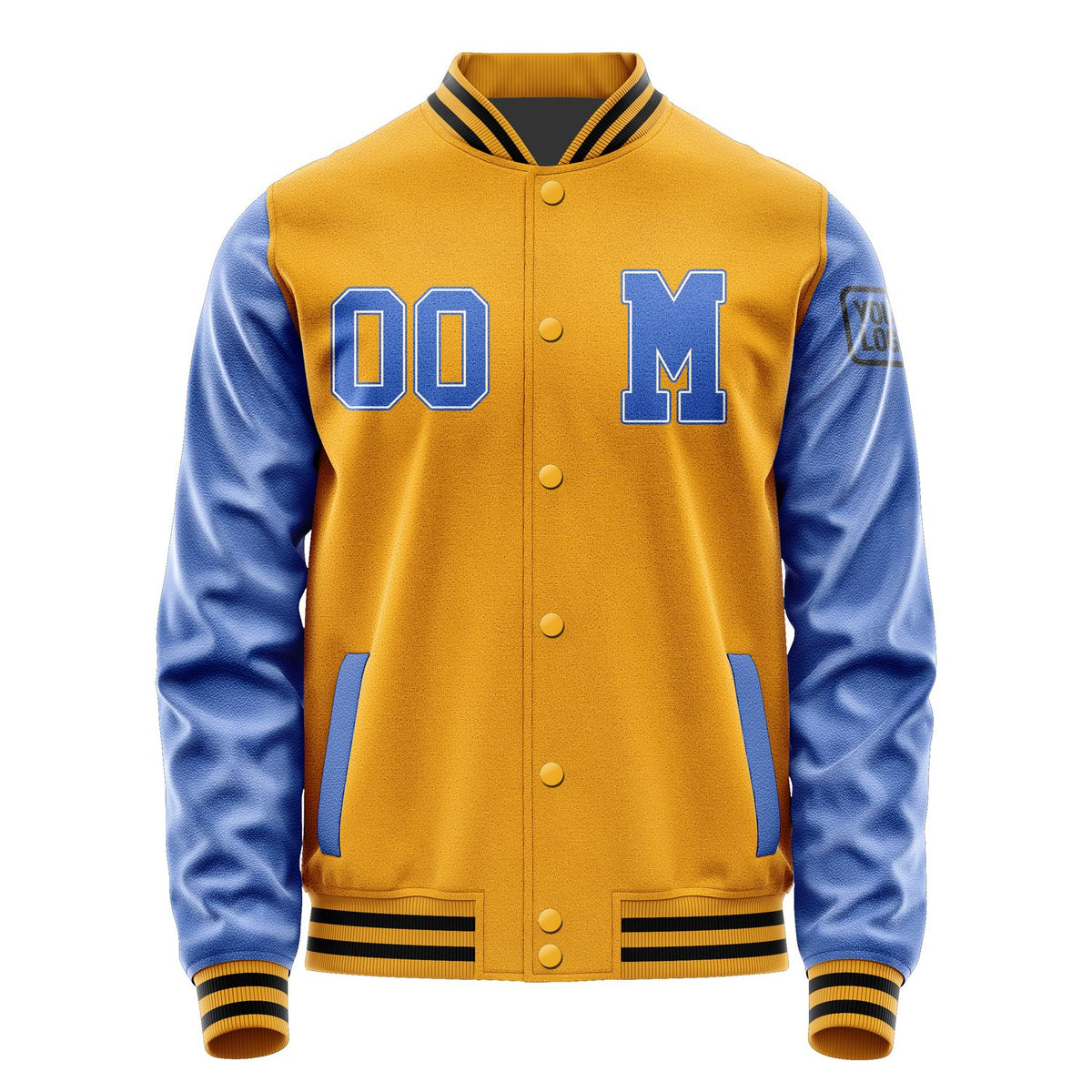 Custom Yellow Sky Blue Jacket Jb1919091917091817