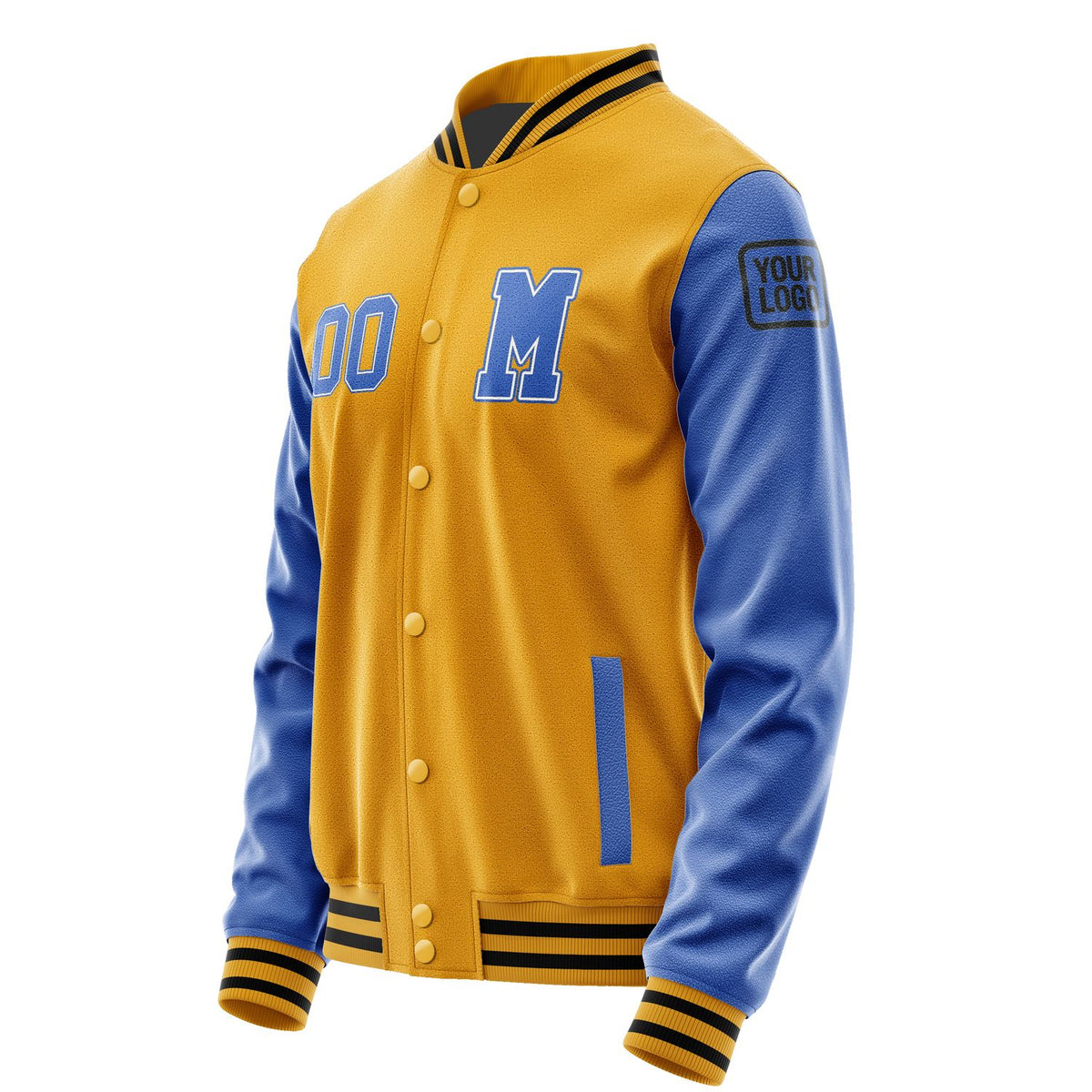 Custom Yellow Sky Blue Jacket Jb1919091917091817