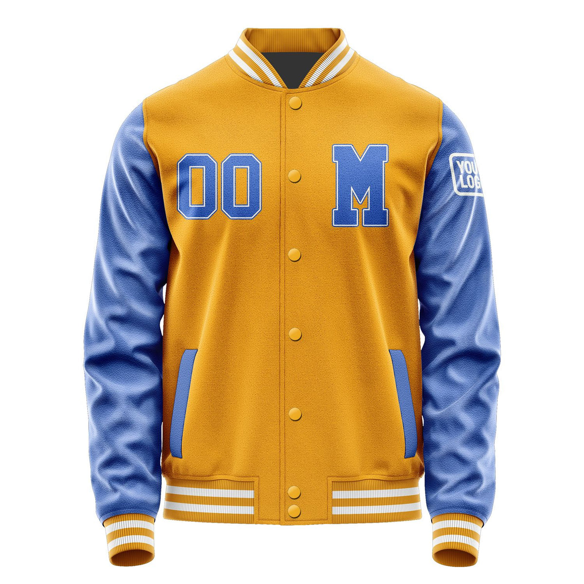 Custom Yellow Sky Blue Jacket Jb1919091918091818