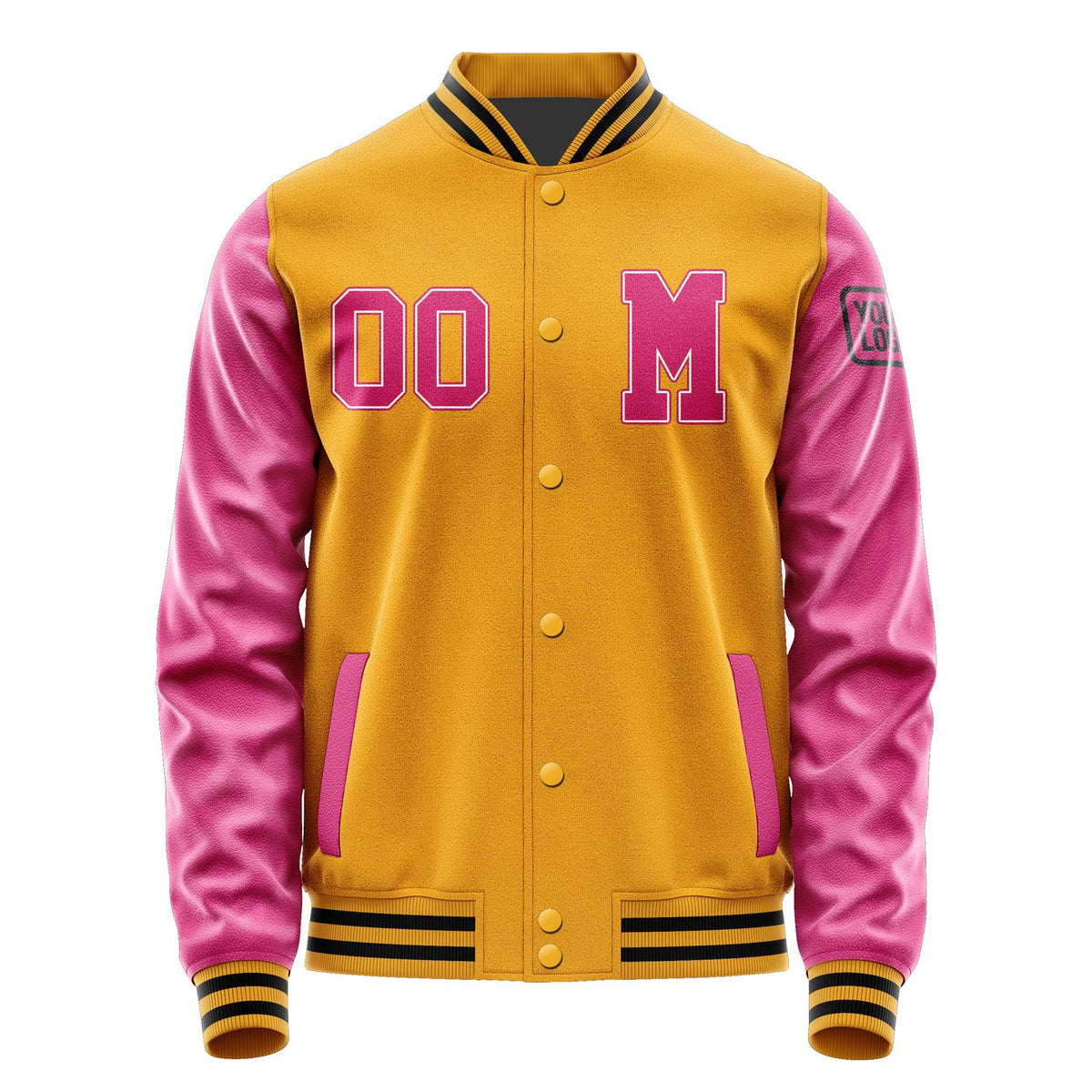 Custom Yellow Pink Jacket Jb1919131917131817