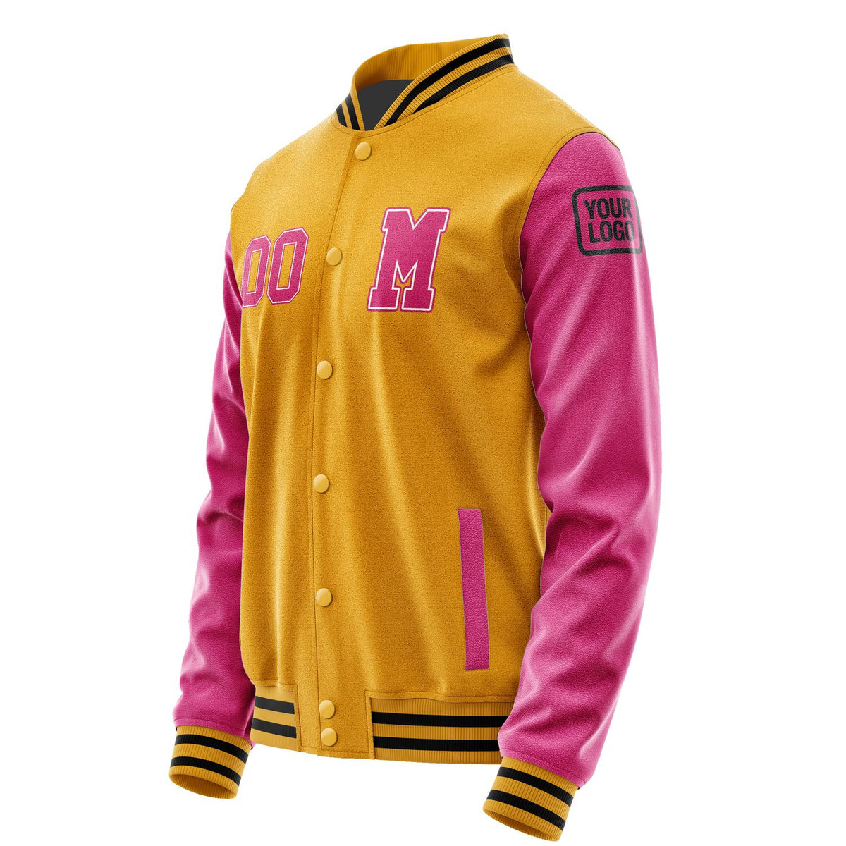 Custom Yellow Pink Jacket Jb1919131917131817