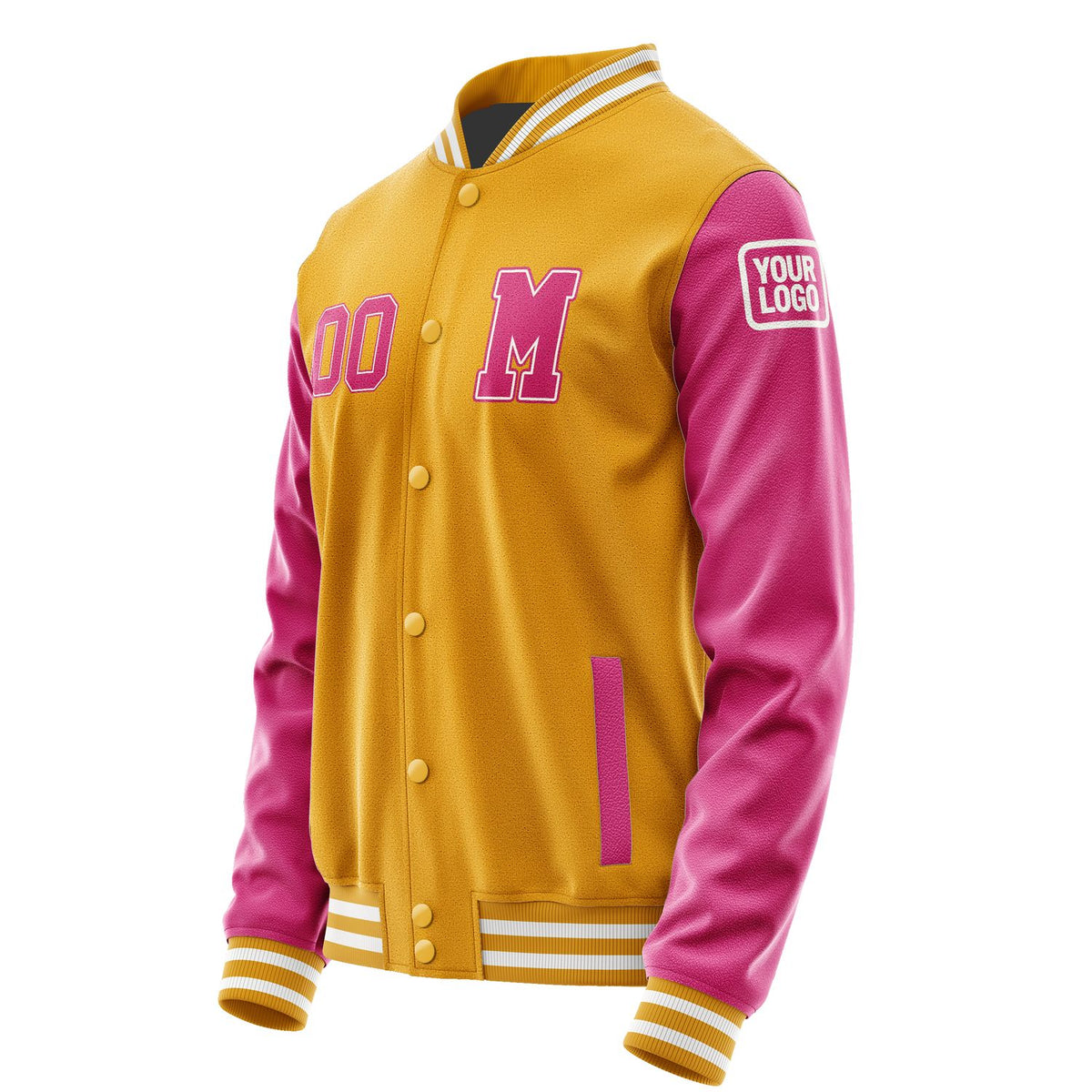 Custom Yellow Pink Jacket Jb1919131918131818