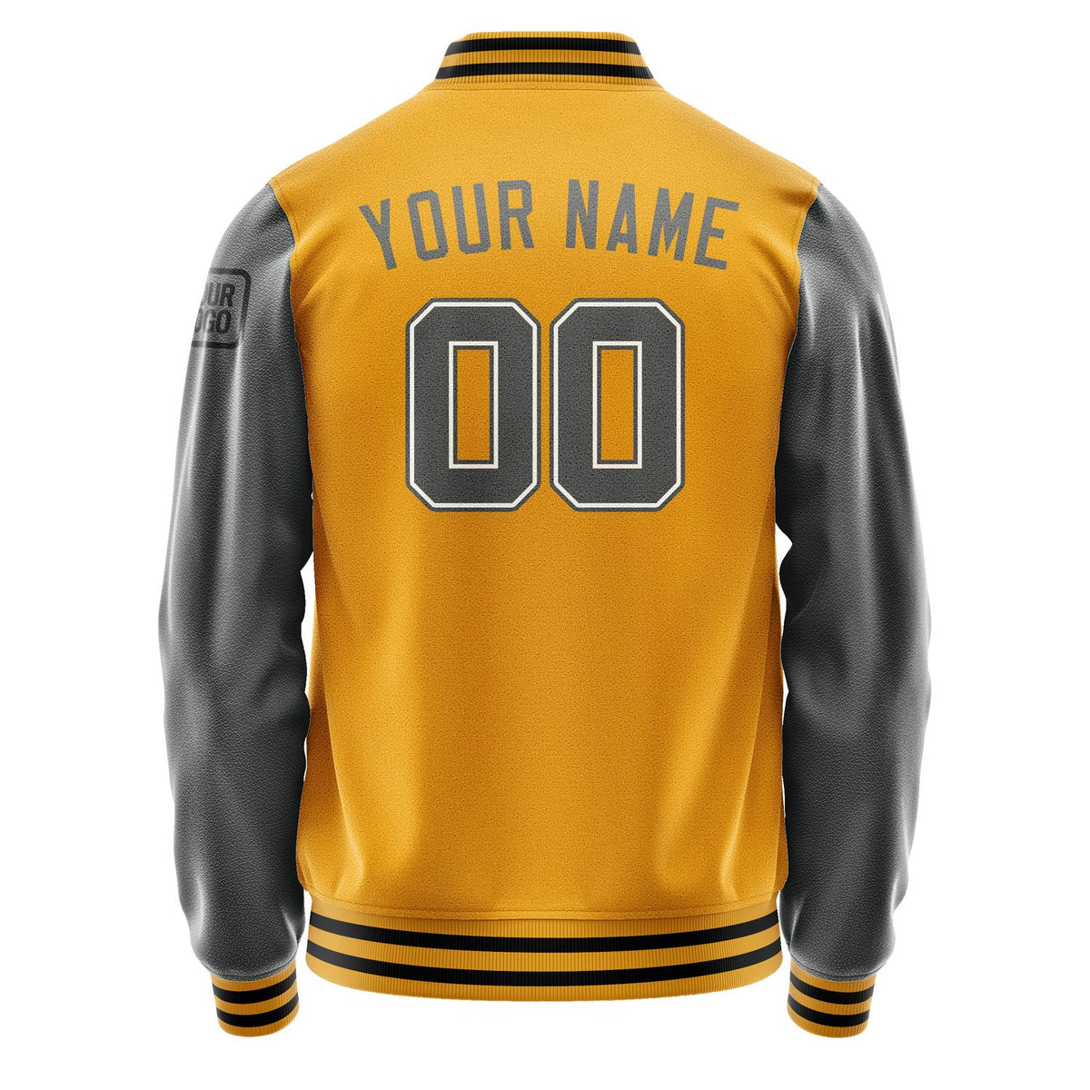 Custom Yellow Dark Grey Jacket Jb1919201917201817