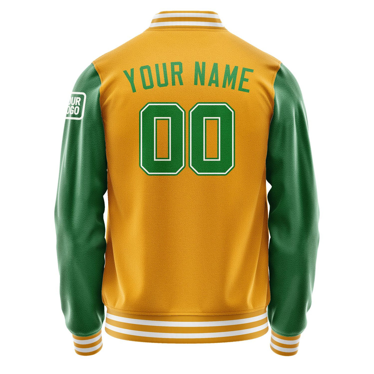 Custom Yellow Emerald Green Jacket Jb1919241918241818