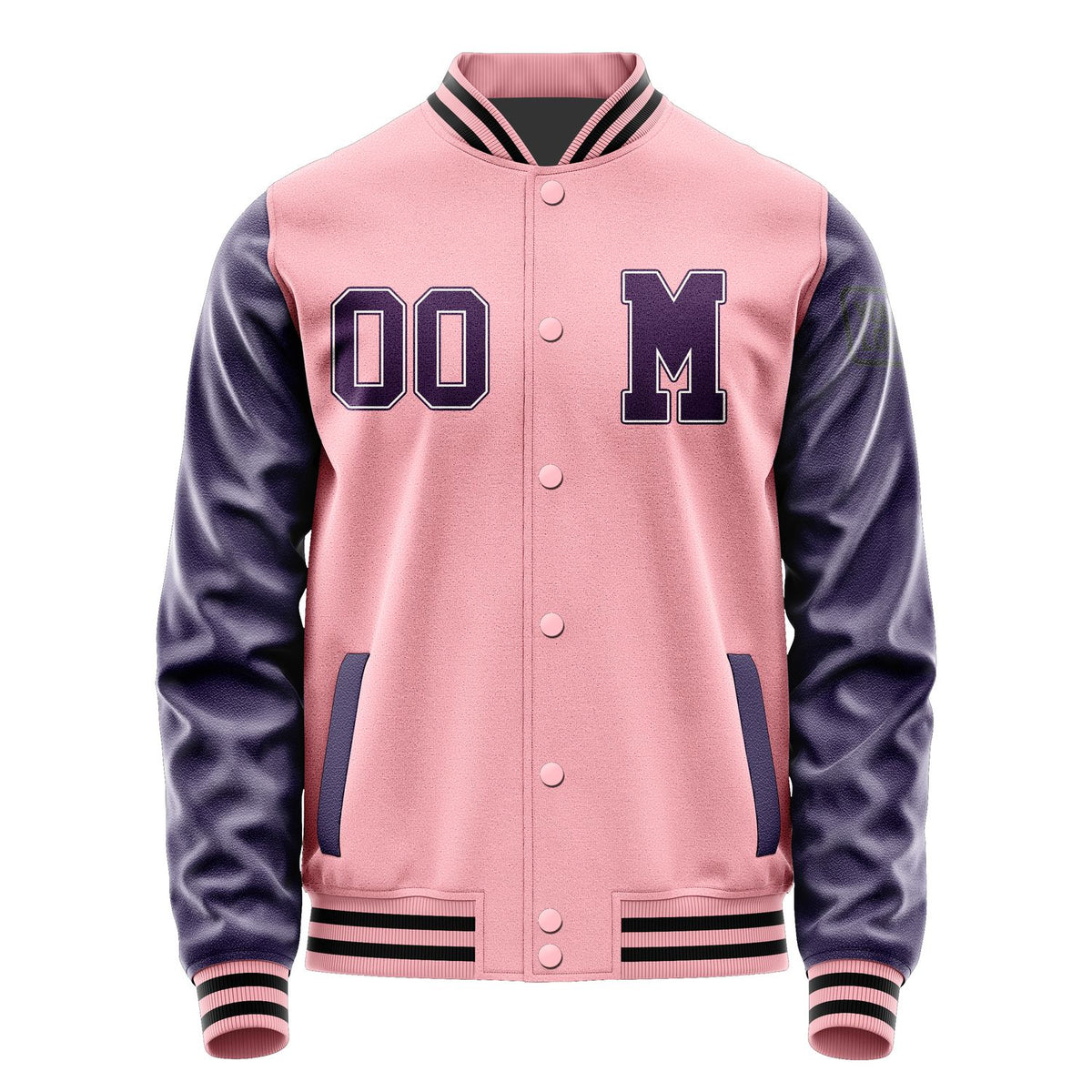 Custom Light Pink Purple Jacket Jb2121072117071817