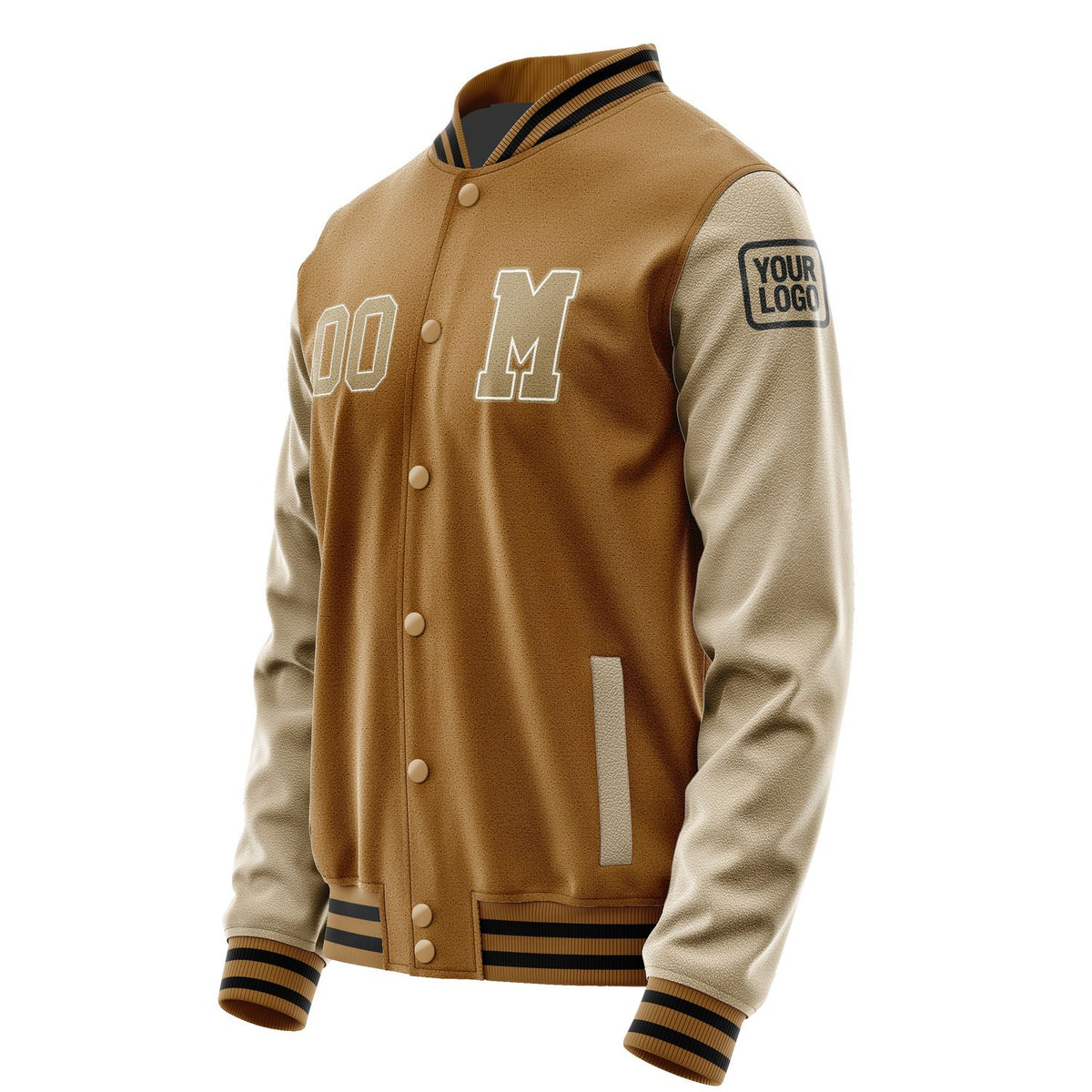 Custom Khaki Light Khaki Jacket Jb2222252217251817