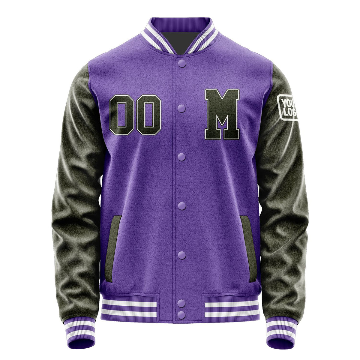 Custom Light Purple Dunkles Jacket Jb2323022318021818