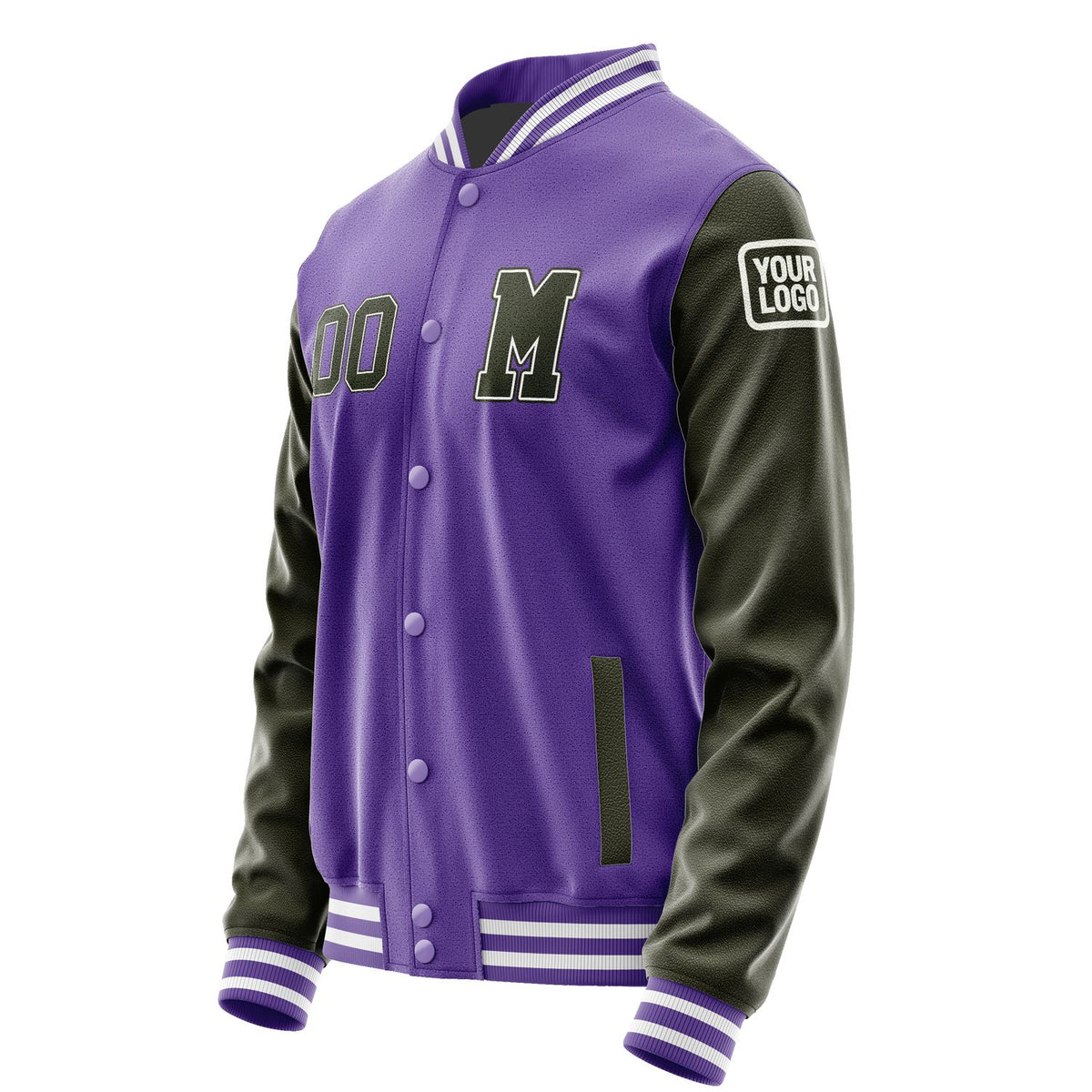 Custom Light Purple Dunkles Jacket Jb2323022318021818