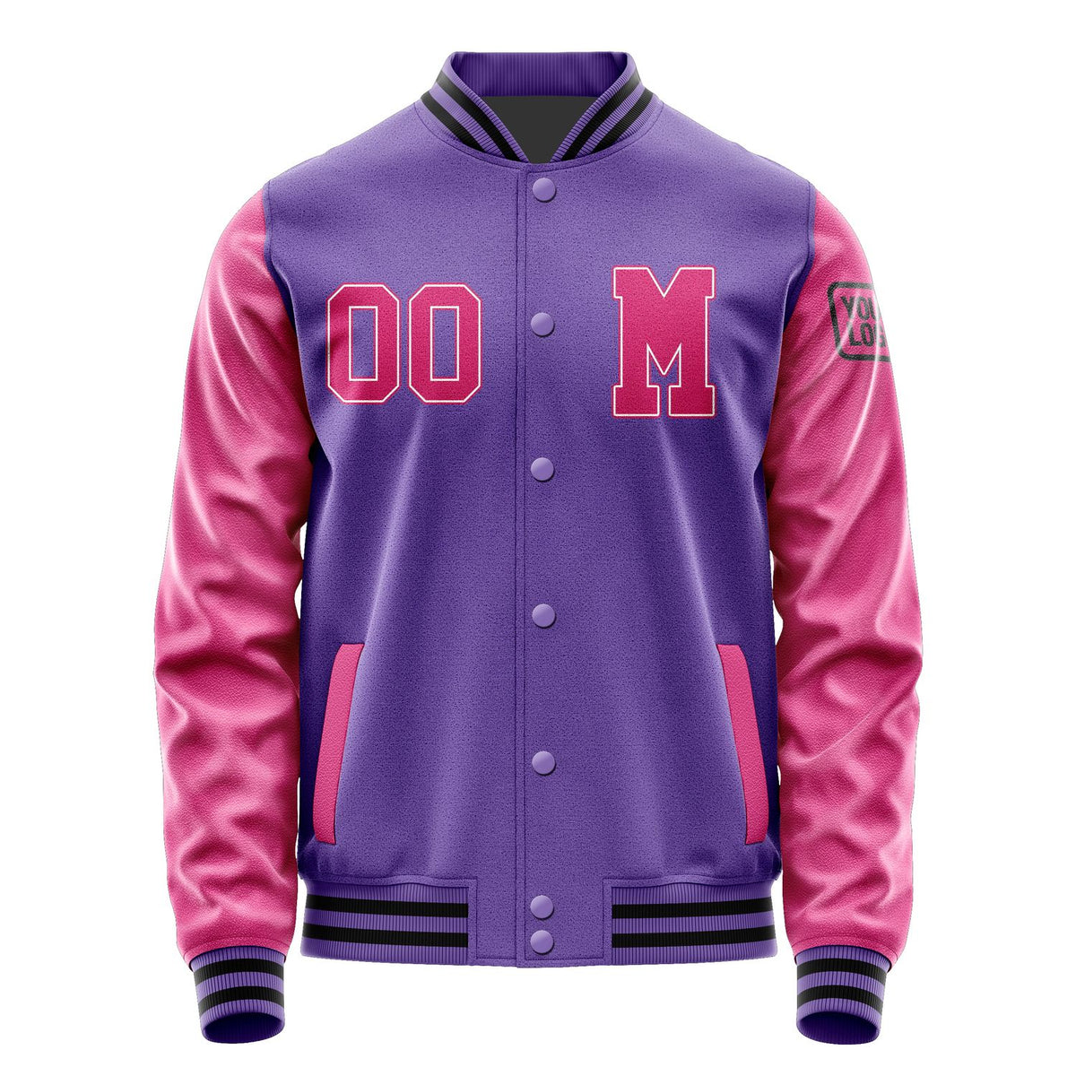 Custom Light Purple Pink Jacket Jb2323132317131817