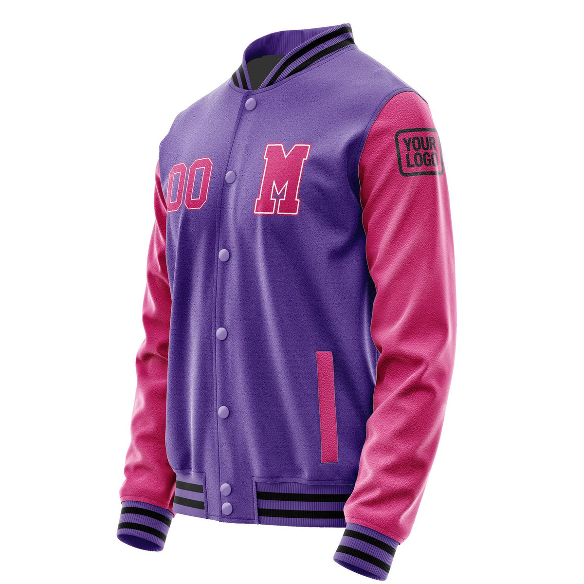 Custom Light Purple Pink Jacket Jb2323132317131817