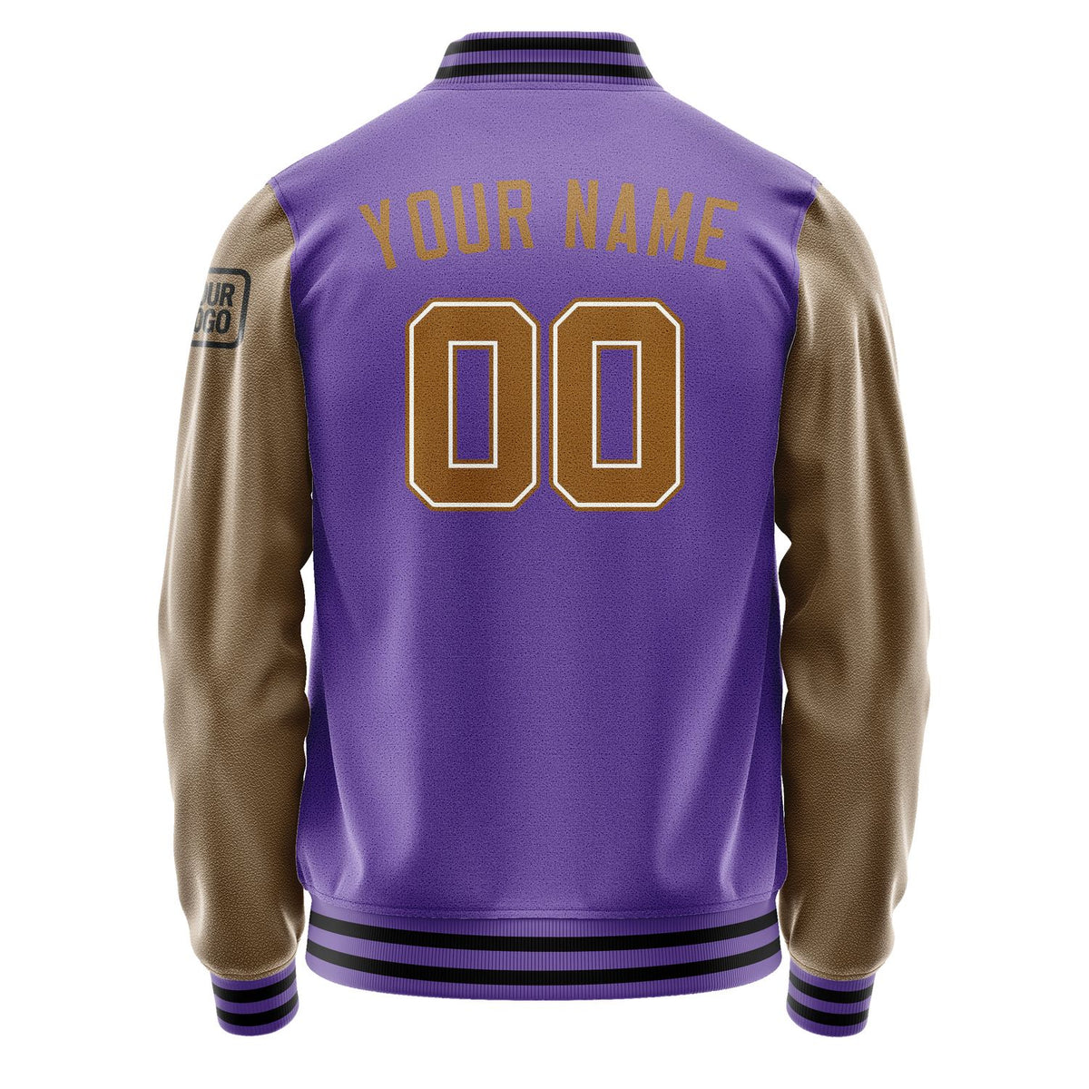 Custom Light Purple Khaki Jacket Jb2323222317221817