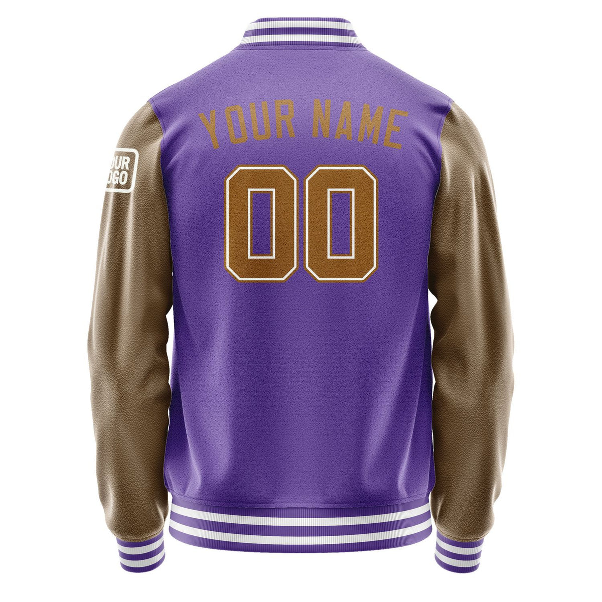 Custom Light Purple Khaki Jacket Jb2323222318221818