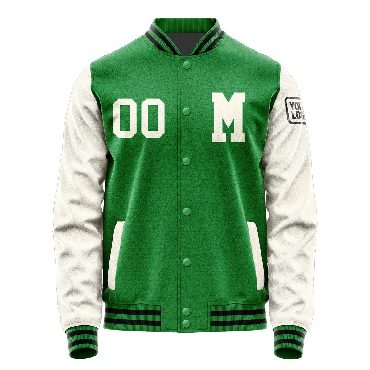 Custom Emerald Green Cream Jacket Jb2424032417031817