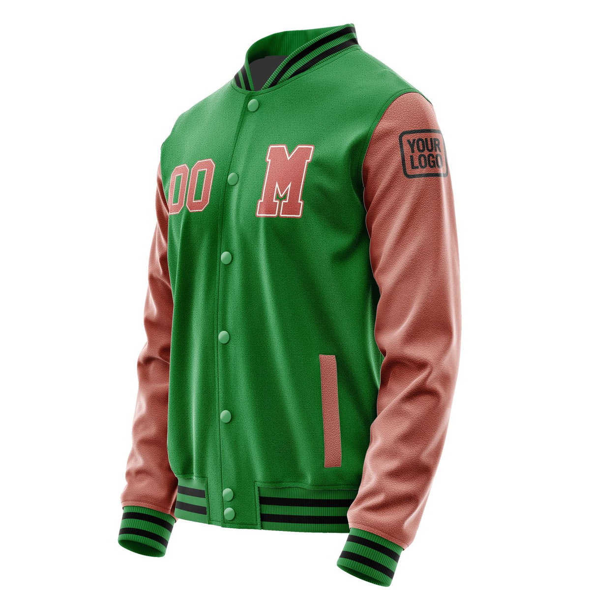 Custom Emerald Green Copper Rose Jacket Jb2424292417291817