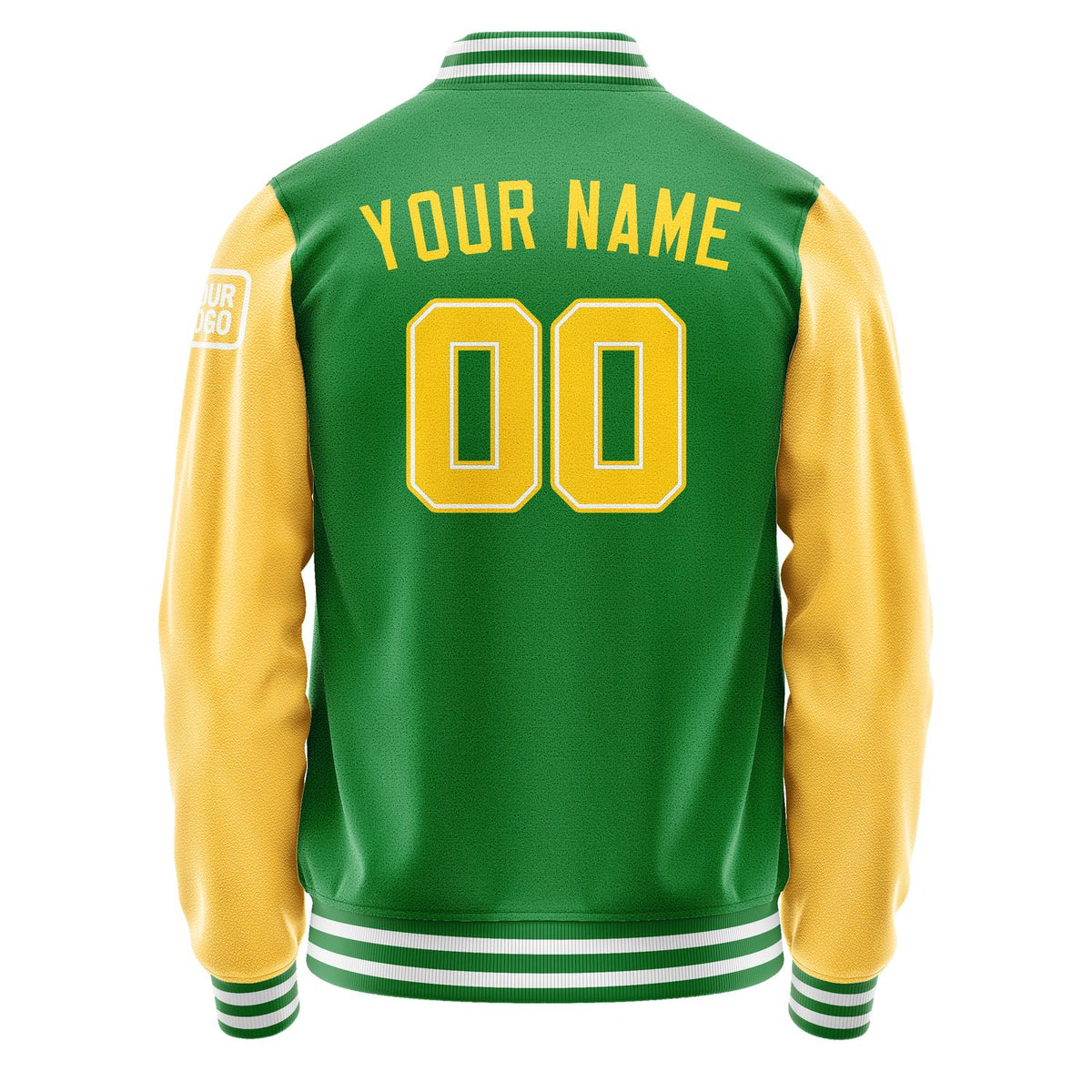 Custom Emerald Green Gold Jacket Jb2424302418301818