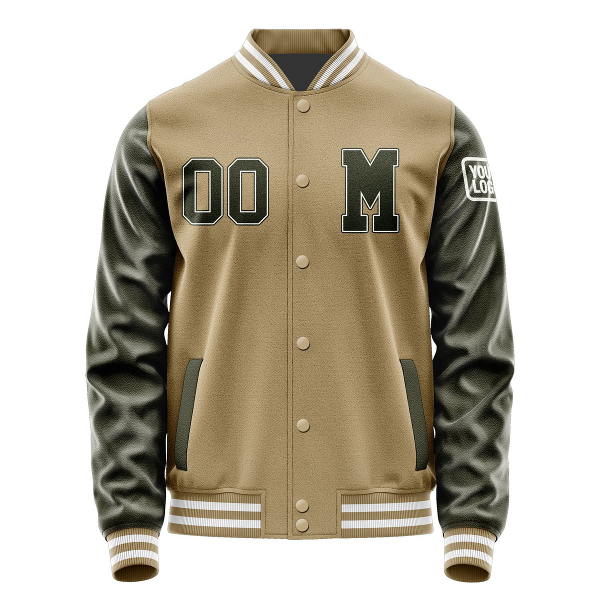 Custom Light Khaki Dunkles Jacket Jb2525022518021818