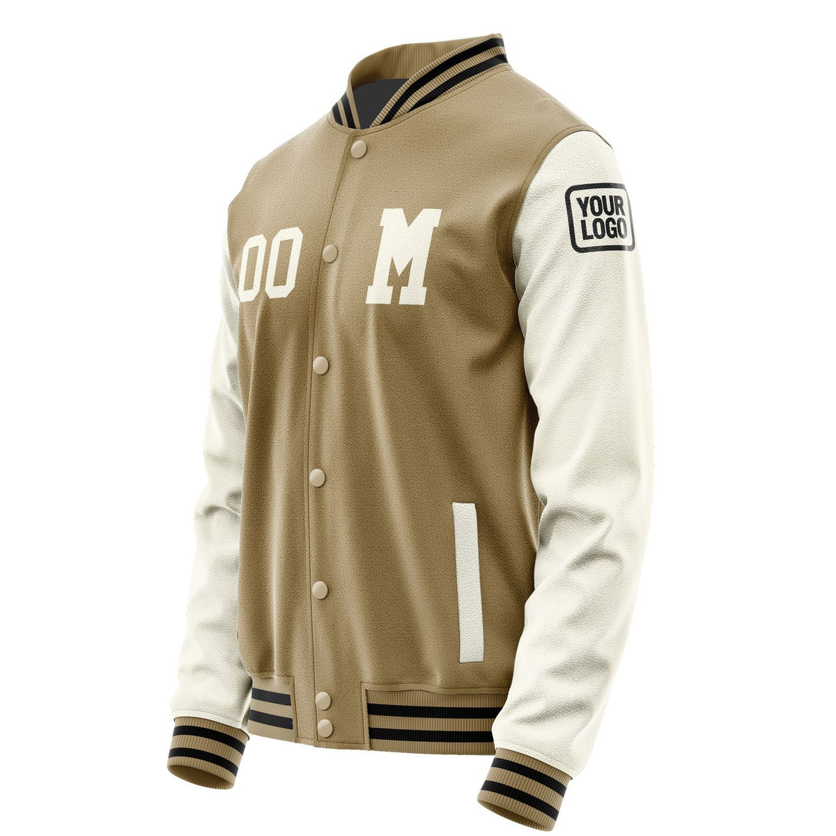 Custom Light Khaki Cream Jacket Jb2525032517031817