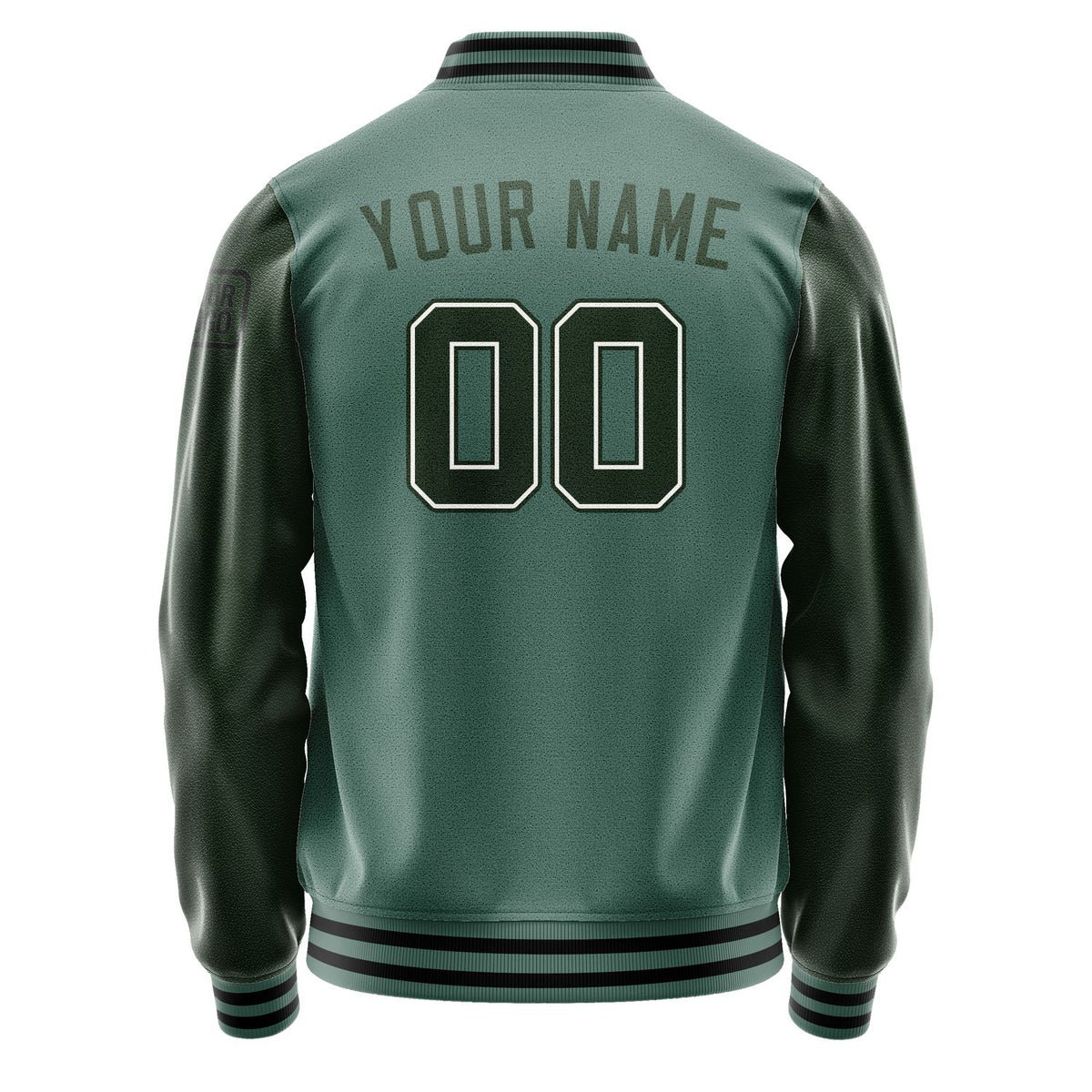 Custom Blue Green Dark Green Jacket Jb2727062717061817