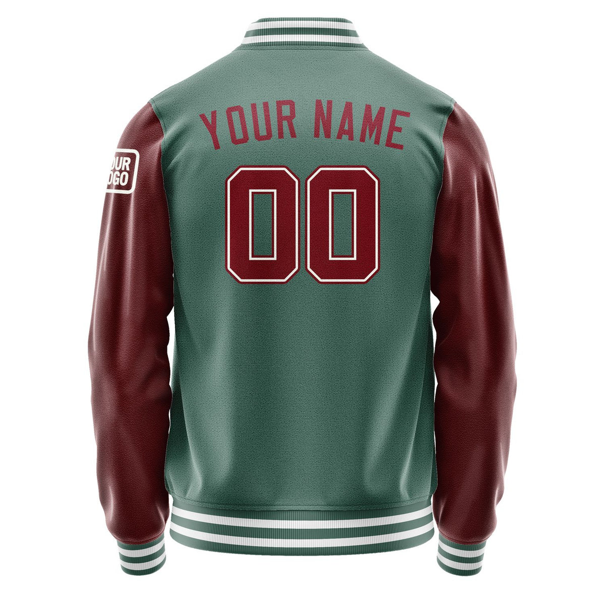 Custom Blue Green Crimson Red Jacket Jb2727152718151818