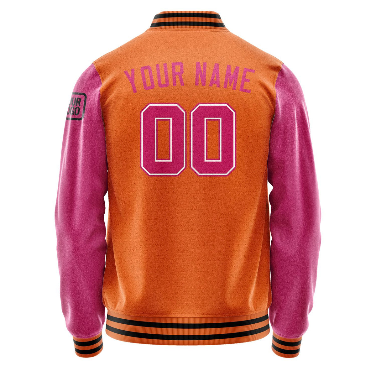 Custom Orange Pink Jacket Jb2828132817131817