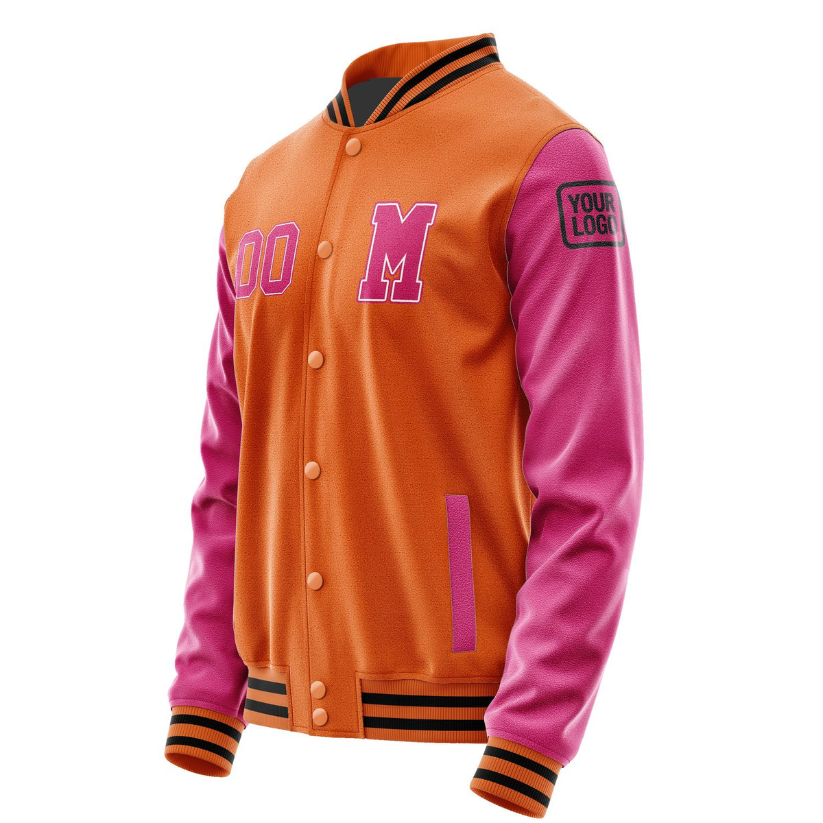 Custom Orange Pink Jacket Jb2828132817131817