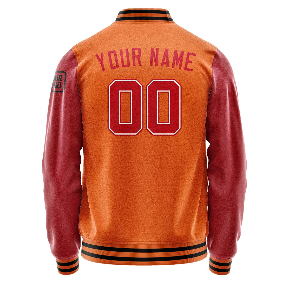 Custom Orange Red Jacket Jb2828142817141817