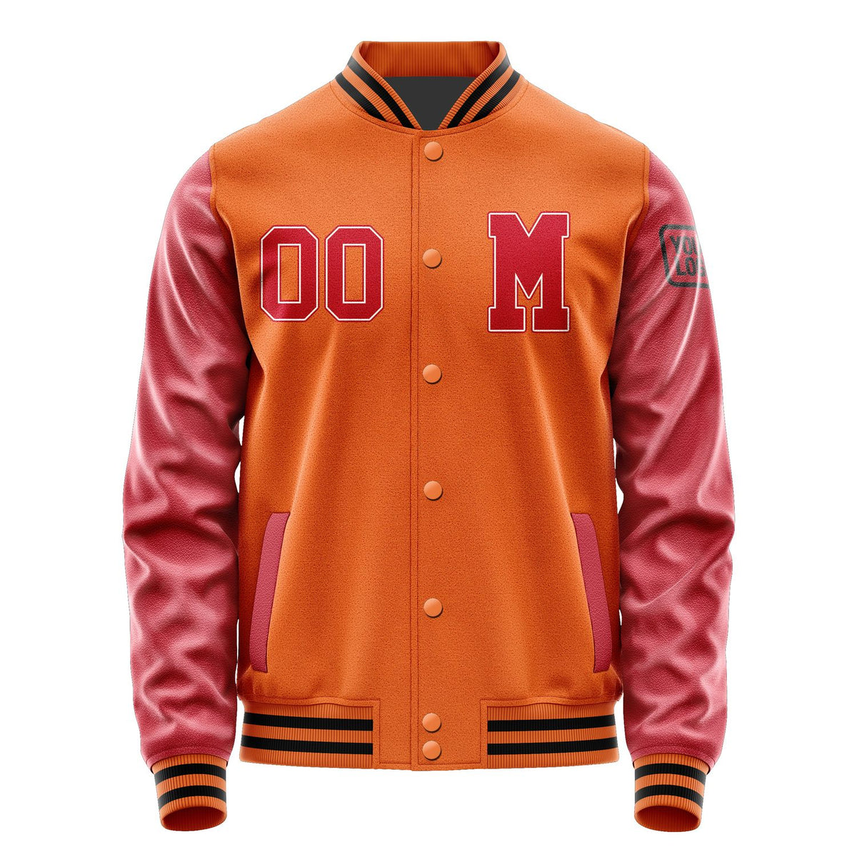 Custom Orange Red Jacket Jb2828142817141817