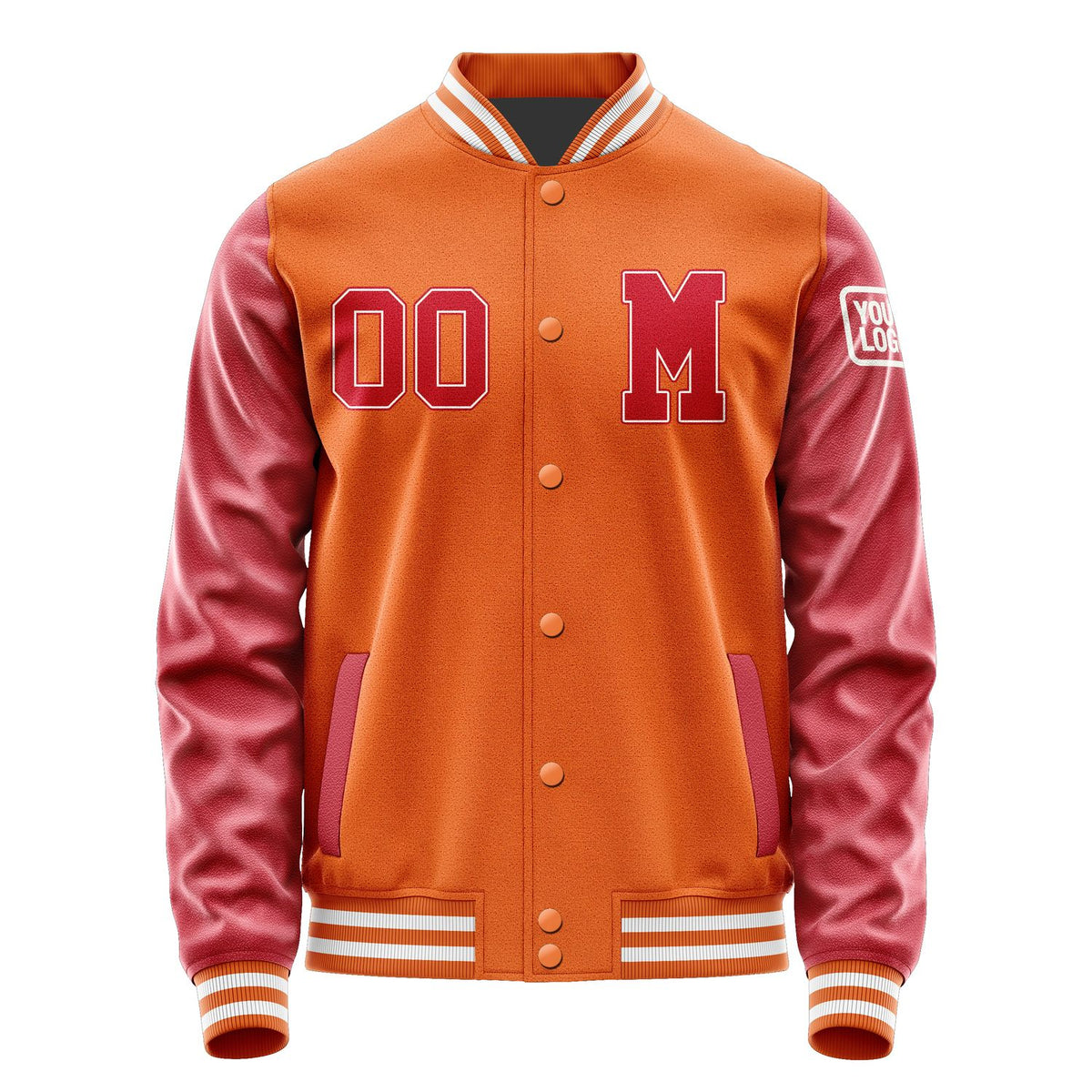 Custom Orange Red Jacket Jb2828142818141818